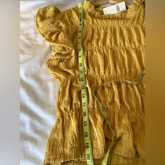 NWT Anthropologie flutter sleeve top❤️❤️❤️❤️ - Picture 9 of 12